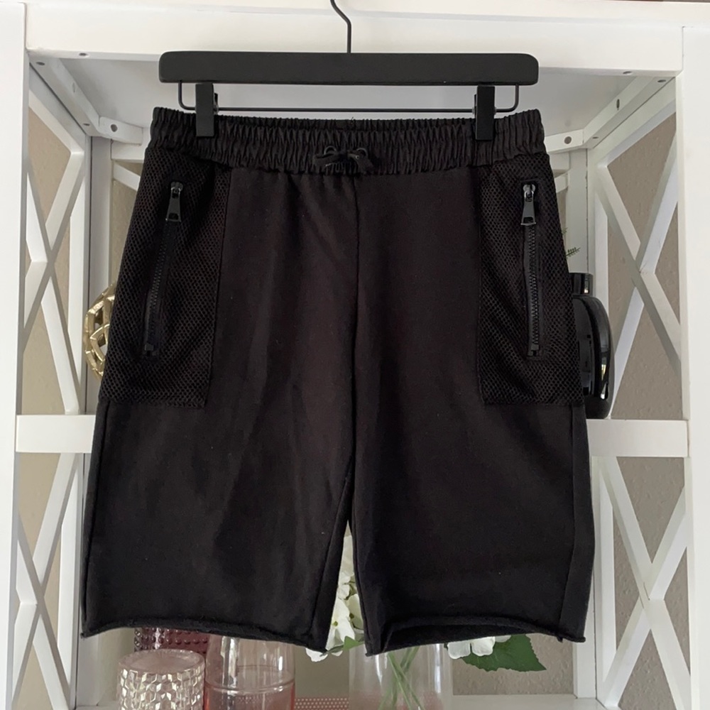 Joe’s French terry shorts black sz L